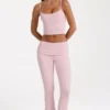 Modal cropped tanktop in blush