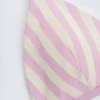 Montauk driehoekige bikinitop in mauve