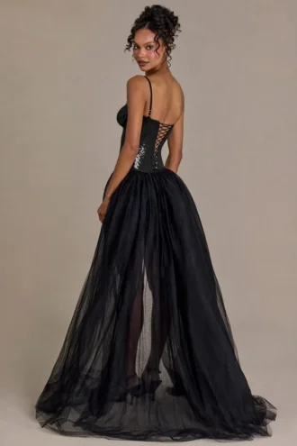 Odette Premium Tule Rok in Zwart Odette Premium Tule Rok in Zwart
