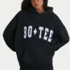Oversized hoodie  in zwart