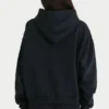 Oversized hoodie  in zwart
