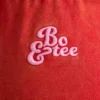 Oversized joggingbroek van geborsteld jersey in rood
