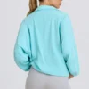 Oversized trainingsjack in aqua