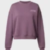 Oversized trui met ronde hals in Dusk
