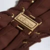 Pasyon bandeau-bikinitop in chocoladebruin