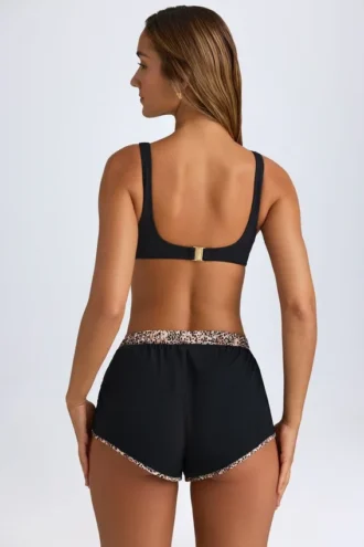 Praia minishort in zwart