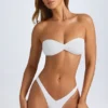 Rio bandeau-bikinitop in wit