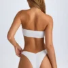 Rio bandeau-bikinitop in wit