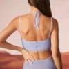 Selena versierd korset met col in blauw