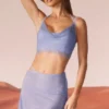 Selena versierd korset met col in blauw