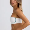 Soft Active bandeau-sportbeha in wit