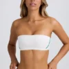 Soft Active bandeau-sportbeha in wit