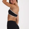 Soft Active bandeau-sportbeha in zwart