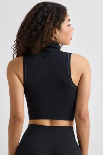 Soft Active coltrui-tanktop in zwart