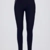 Soft Active Crossover Contrast-legging in klassiek marineblauw