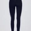 Soft Active Crossover Contrast-legging in klassiek marineblauw
