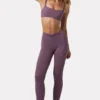 Soft Active gerimpelde legging in Dusk