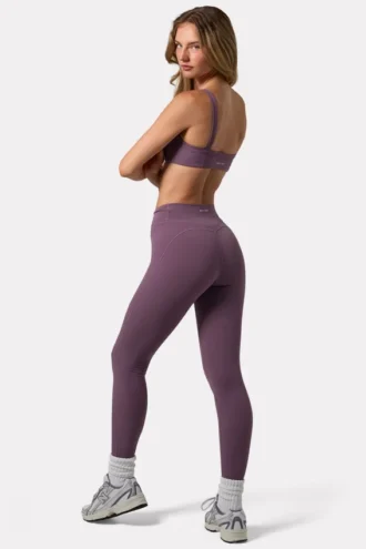 Soft Active gerimpelde legging in Dusk