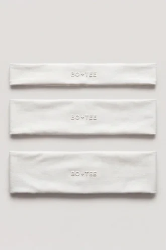 Soft Active-hoofdband 3-pack in Milk
