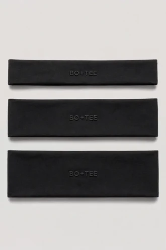 Soft Active-hoofdband, 3-pack in zwart