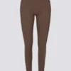 Soft Active lange legging in Cocoa