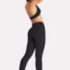 Soft Active lange legging in zwart