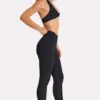 Soft Active lange legging in zwart