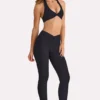 Soft Active lange legging in zwart