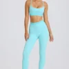 Soft Active-legging in aqua