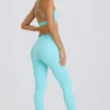Soft Active-legging in aqua