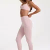Soft Active-legging in Blush Marl