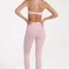 Soft Active-legging in Blush Marl