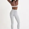 Soft Active-legging in grijs gemêleerd