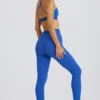 Soft Active-legging in kobaltblauw