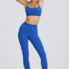 Soft Active-legging in kobaltblauw