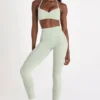 Soft Active-legging in Sage Marl