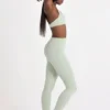 Soft Active-legging in Sage Marl