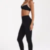 Soft Active-legging in zwart