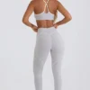 Soft Active-legging met middelhoge taille in grijs