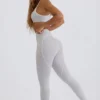 Soft Active-legging met middelhoge taille in grijs