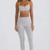 Soft Active-legging met middelhoge taille in grijs
