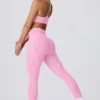 Soft Active mid-rise legging in babyroze