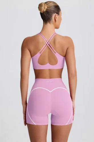 Soft Active minishort in Dusty Pink