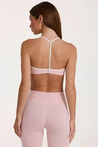 Soft Active-sportbeha in Blush Marl