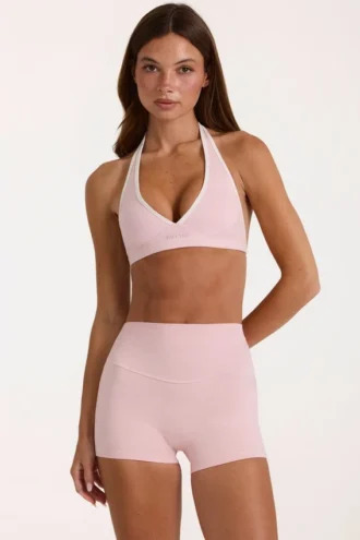 Soft Active-sportbeha in Blush Marl