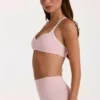 Soft Active-sportbeha in Blush Marl