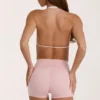 Soft Active-sportbeha in Blush Marl