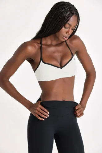 Soft Active sportbeha in ivoor