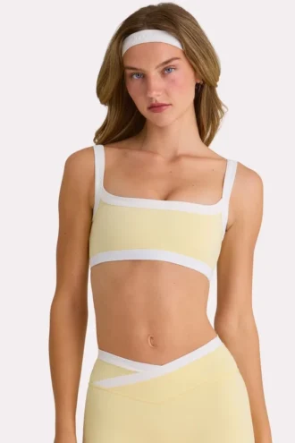 Soft Active sportbeha in Lemon