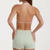 Soft Active-sportbeha in Sage Marl